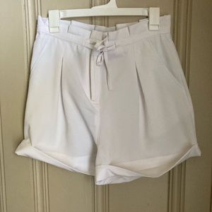 White Bag Shorts
